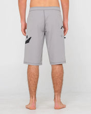 RUSTY FIXED COMPETITION REVOLUTION 23" BOARDSHORT PERFORMANCE GREY