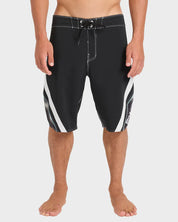 BILLABONG FLUID 2K PRO MENS 21 INCH BOARDSHORTS BLACK SURF SHORTS