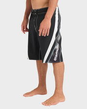 BILLABONG FLUID 2K PRO MENS 21 INCH BOARDSHORTS BLACK SURF SHORTS
