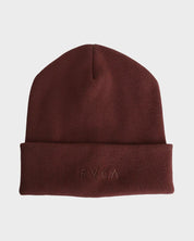 RVCA FOREVER BEANIE TERRA BROWN