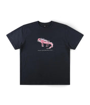 FORMER ADOLE T-SHIRT MENS GRAPHIC STREETWEAR TEE 200GSM BLACK