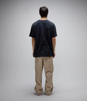 FORMER ADOLE T-SHIRT MENS GRAPHIC STREETWEAR TEE 200GSM BLACK