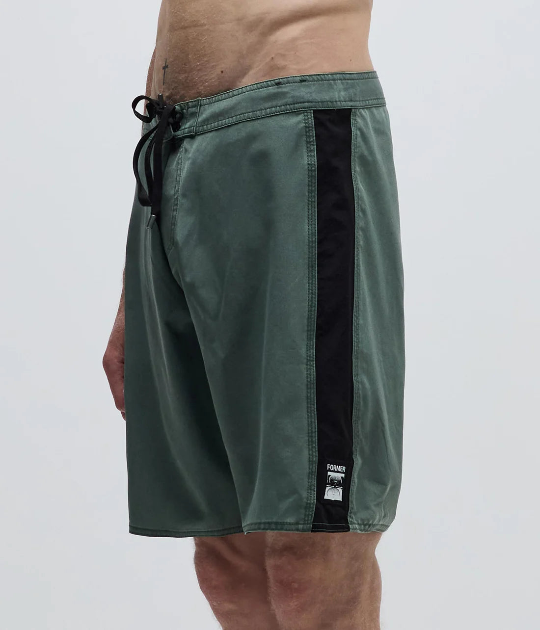 FORMER TEAM 19" TRUNK MENS BOARDSHORTS PERFORMANCE SURF SHORTS PINE