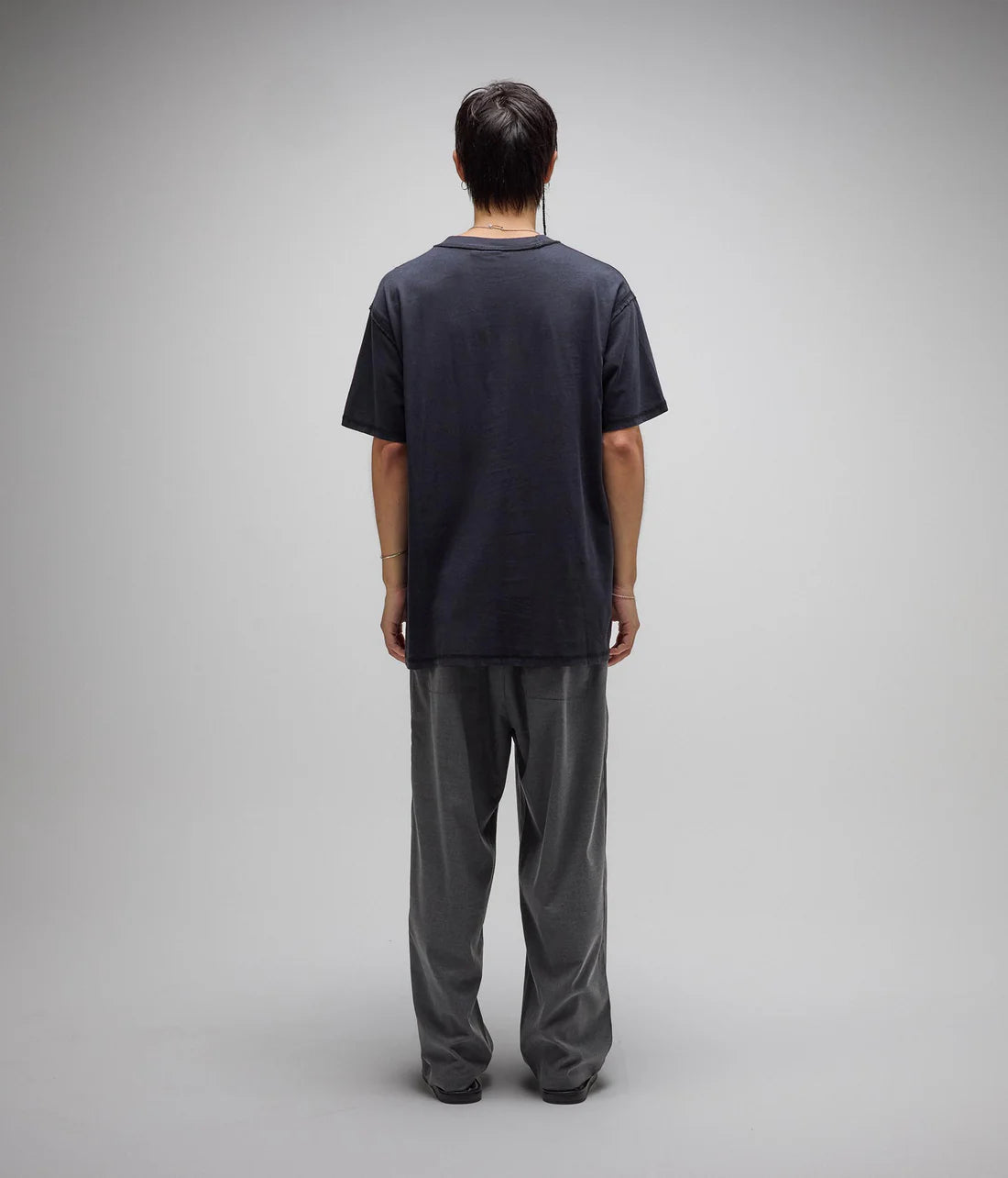 FORMER VET T SHIRT WASHED BLACK PREMIUM 200GSM MENS GRAPHIC TEE