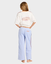 BILLABONG GIRLS OLD DAYZ TRACKPANTS 6-16 TWILIGHT BLUE SURF TRACK PANTS