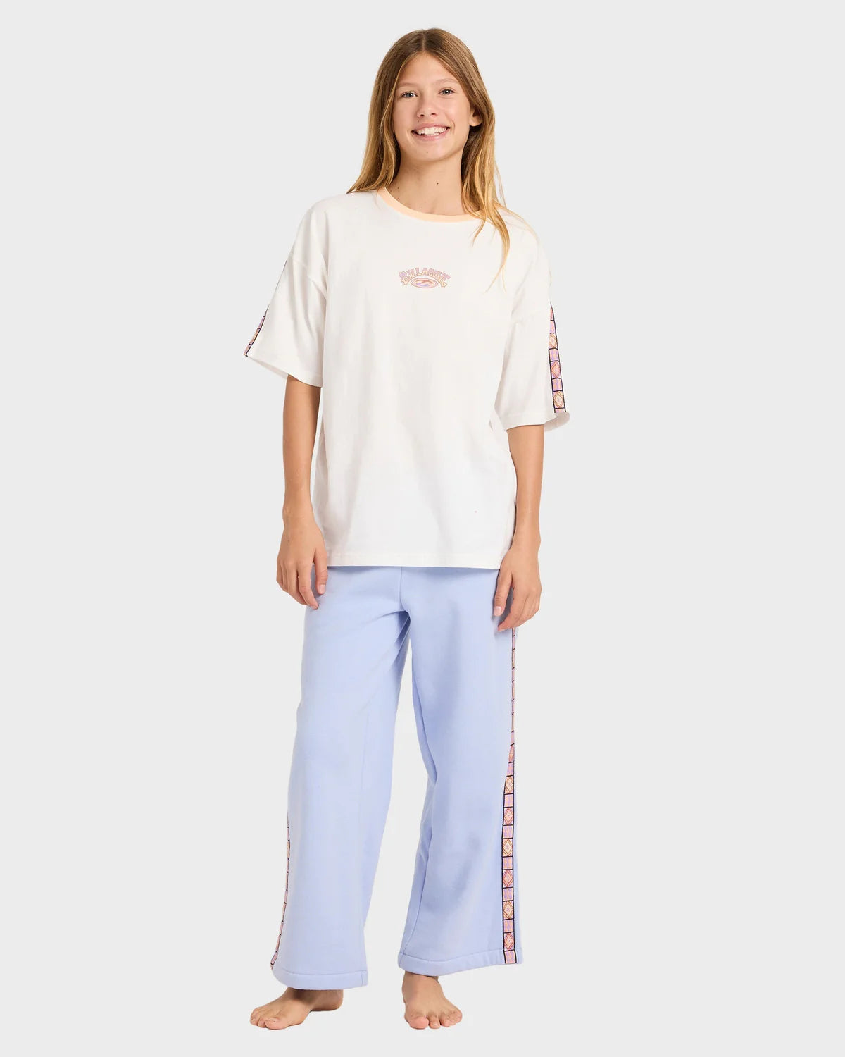 BILLABONG GIRLS OLD DAYZ TRACKPANTS 6-16 TWILIGHT BLUE SURF TRACK PANTS