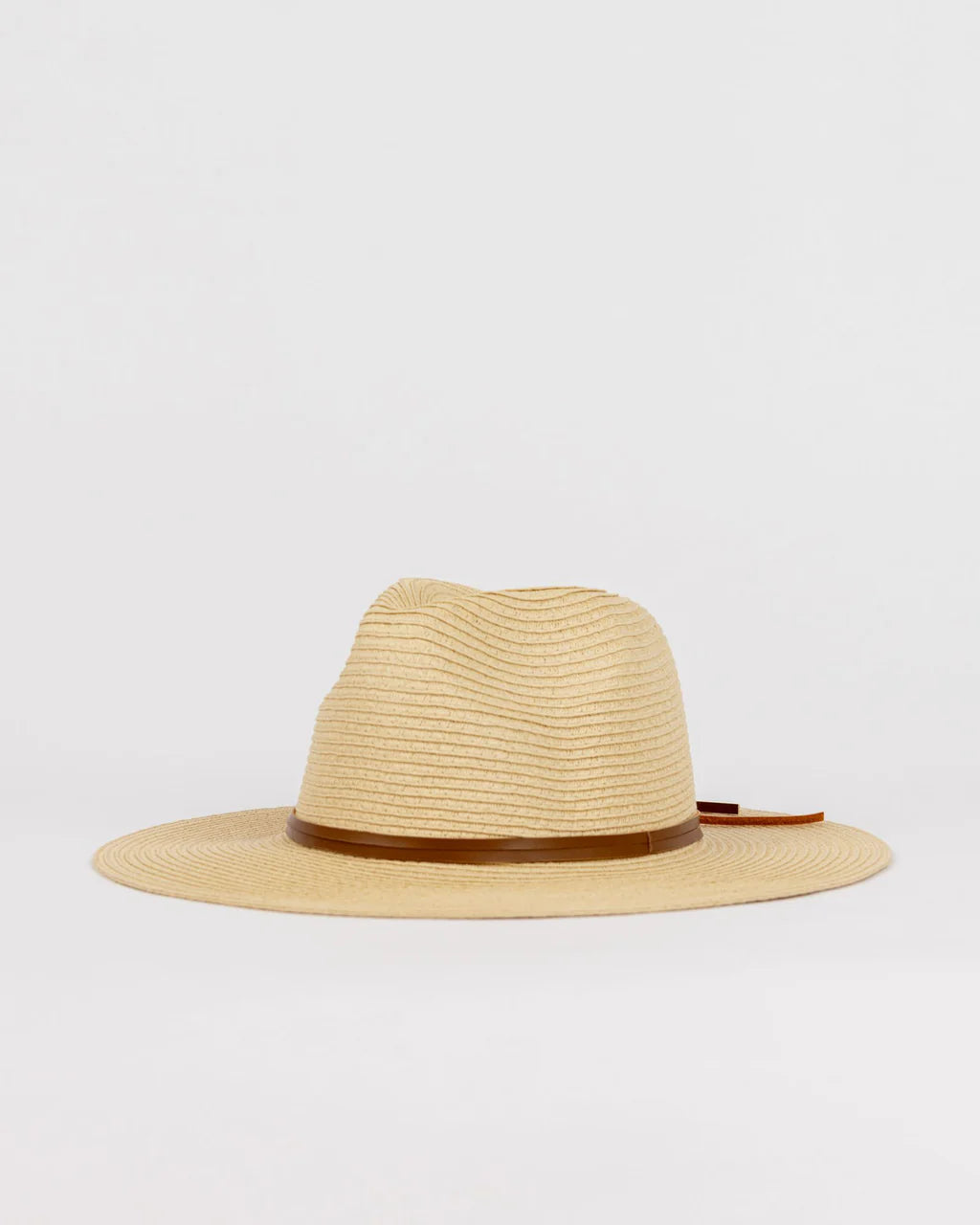 RUSTY GISELE PANAMA STRAW HAT – NATURAL STRAW SUN HAT