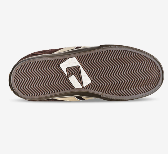 GLOBE ENCORE 2 BROWN DARK GUM MENS SKATE SHOES CLASSIC STREET SNEAKERS