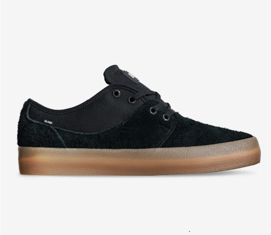 GLOBE MAHALO BLACK GUM CREPE MENS SKATE SHOES CLASSIC STREET SNEAKERS