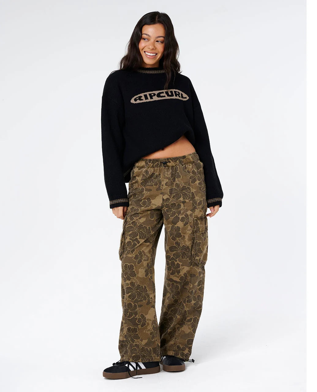 RIP CURL HALF MOON BAY SWEATER – BLACK