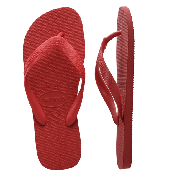 HAVAIANAS TOP THONGS – RUBY RED