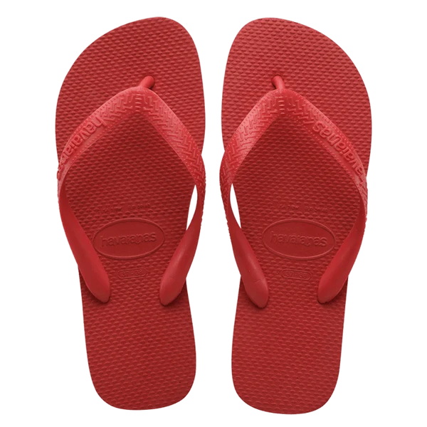 HAVAIANAS TOP THONGS – RUBY RED