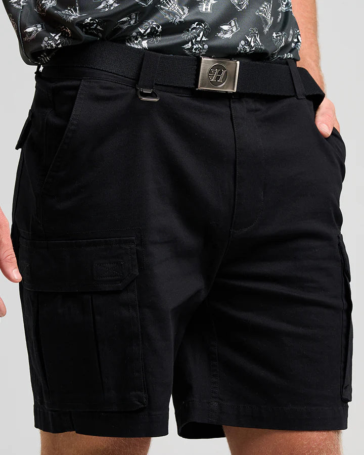 THE MAD HUEYS HUEYS GOOD LIFE BOTTLE OPENER BELT – BLACK