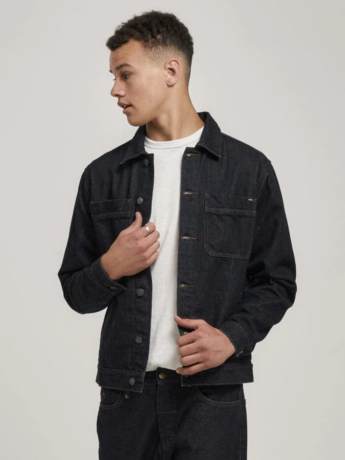 THRILLS CANYON OVERSIZED DENIM JACKET