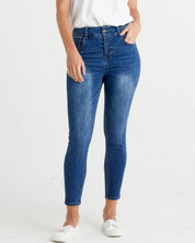 BETTY HARLEM SLIM FIT CROP JEAN