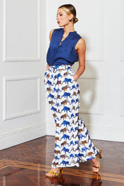 QUEEN OF THE JUNGLE WIDE LEG PANT