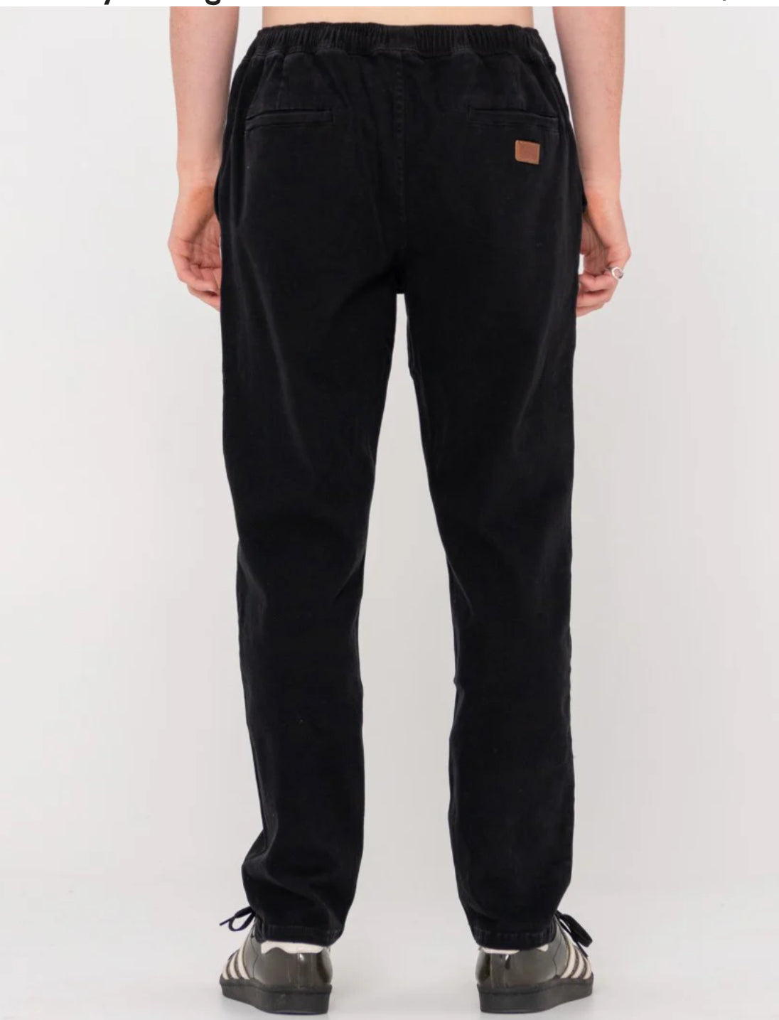 RUSTY MID BOY STRAIGHT FIT ELASTIC PANT