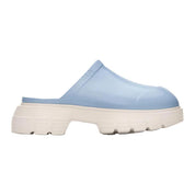 IMPALA BUBBLE SOFT MULE SLIP ON COMFORT SHOE CASUAL EVERYDAY WEAR – BLUE / CREAM