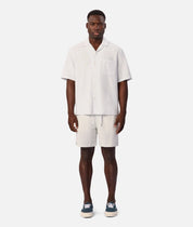 INDUSTRIE THE CHECK MARBELLA SHORT SLEEVE SHIRT – SKY / OFF WHITE