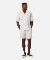 INDUSTRIE THE CHECK MARBELLA SHORT SLEEVE SHIRT – SKY / OFF WHITE