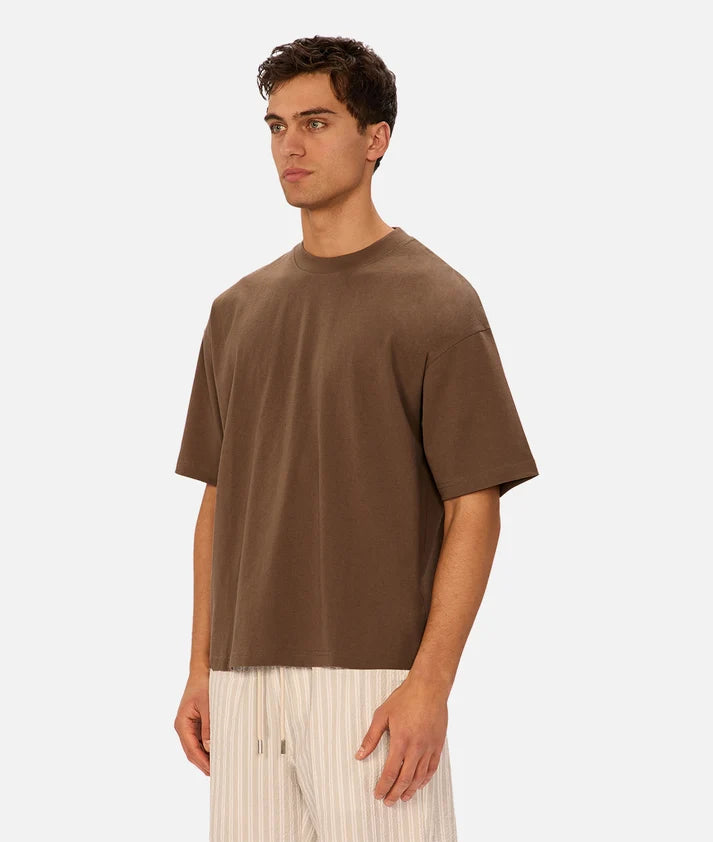 INDUSTRIE THE DEL MAR TEE – MOCHA