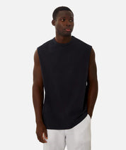 INDUSTRIE THE DEL SUR SLEEVELESS TEE - OD DARK NAVY