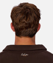 INDUSTRIE THE EASTBOURNE TRACK TOP – BROWN COMBO