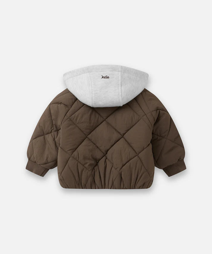 INDUSTRIE KIDS THE COLUMBIA JACKET TODDLERS – MOCHA