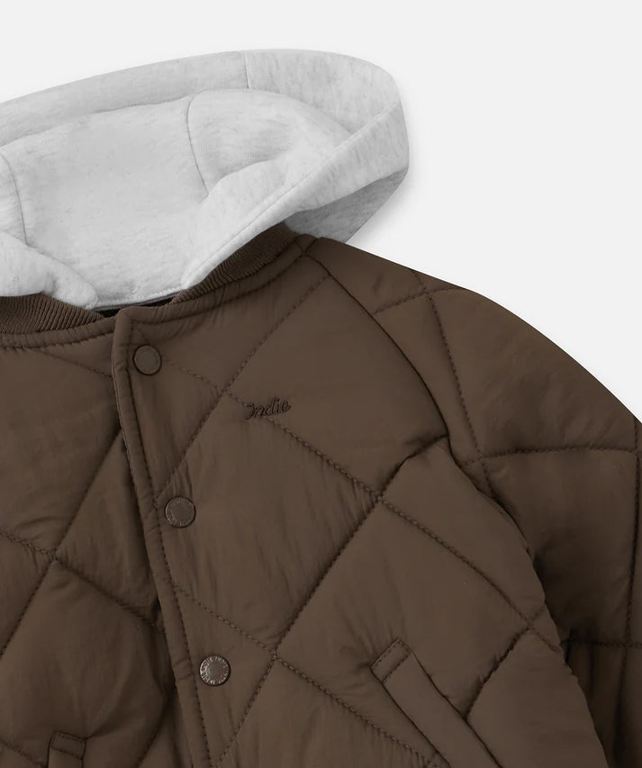 INDUSTRIE KIDS THE COLUMBIA JACKET TODDLERS – MOCHA