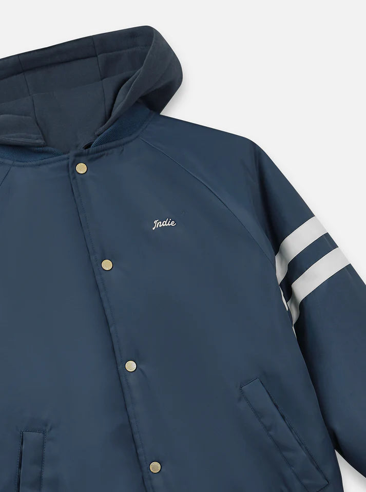 INDUSTRIE KIDS THE POWDER JACKET – VINTAGE BLUE