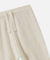 INDUSTRIE KIDS THE SUMMIT KNIT TRACKIE – LIGHT OAT MARLE