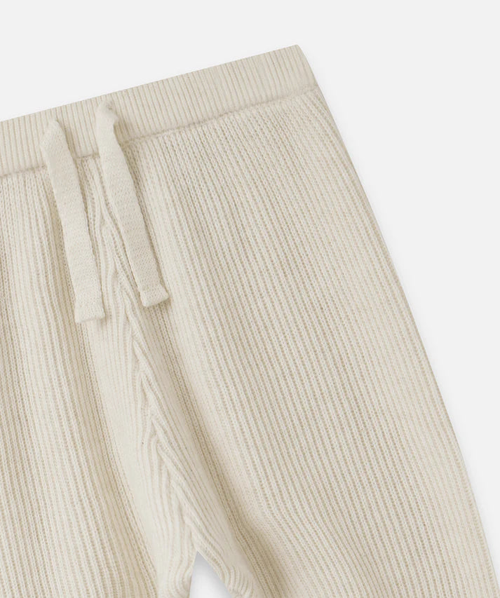 INDUSTRIE KIDS THE SUMMIT KNIT TRACKIE – LIGHT OAT MARLE