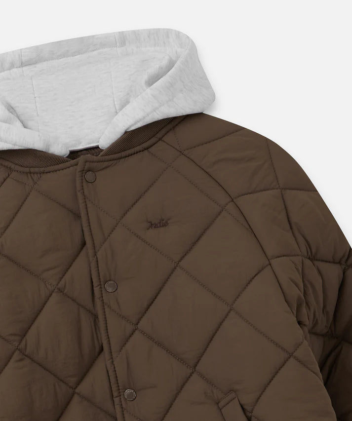 INDUSTRIE KIDS THE COLUMBIA JACKET – MOCHA