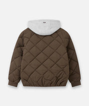 INDUSTRIE KIDS THE COLUMBIA JACKET – MOCHA