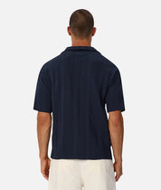 INDUSTRIE MALAGA SHORT SLEEVE SHIRT - NEW NAVY