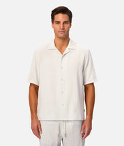 INDUSTRIE THE MARBELLA SHORT SLEEVE SHIRT – ICE