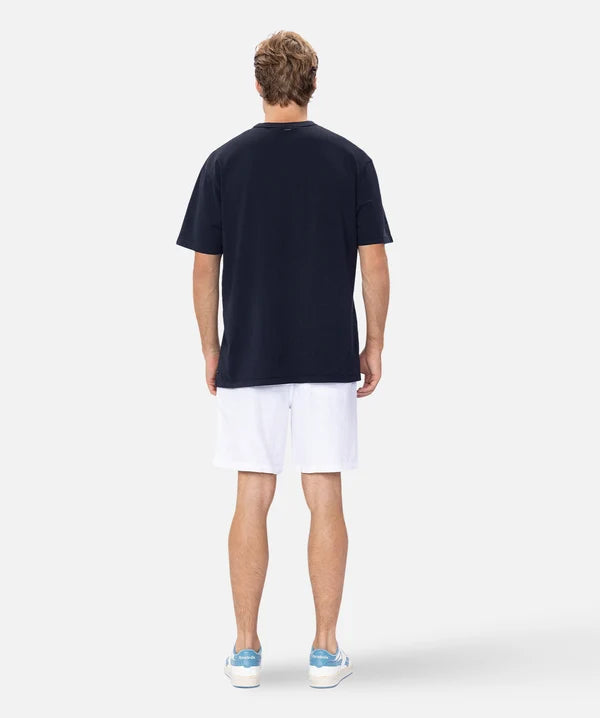 INDUSTRIE MARINA LINEN SHORTS - ANTIQUE WHITE
