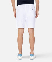 INDUSTRIE MARINA LINEN SHORTS - ANTIQUE WHITE