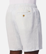 INDUSTRIE MARINA LINEN SHORTS - FROST