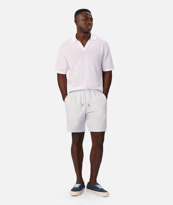INDUSTRIE MARINA LINEN SHORTS - FROST