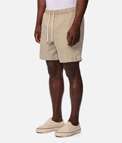 INDUSTRIE MARINA LINEN SHORTS - MOSS