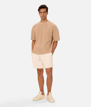 INDUSTRIE MARLON TEE MENS PREMIUM EVERYDAY COTTON T SHIRT – LIGHT CARAMEL