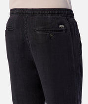 INDUSTRIE NEW CAPRI LINEN PANTS - OD NAVY