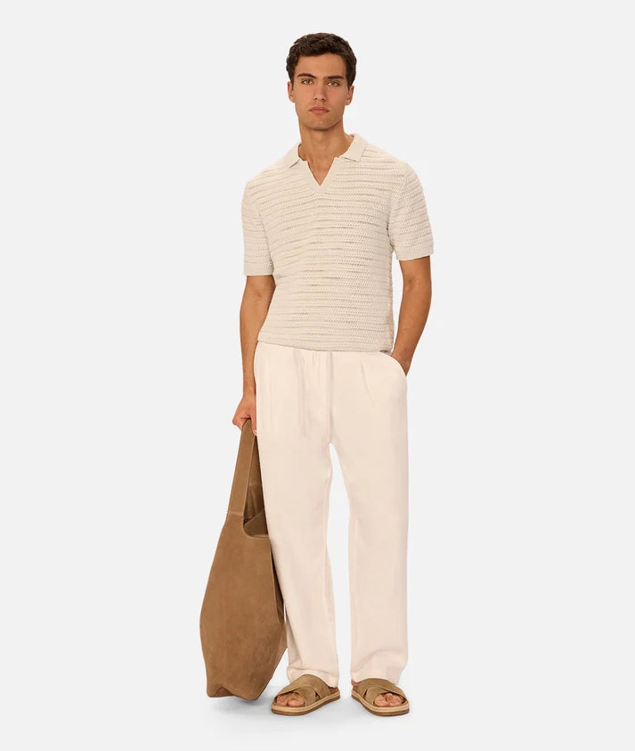 INDUSTRIE THE RELAXED MALLORCA PANT – WINTER WHITE