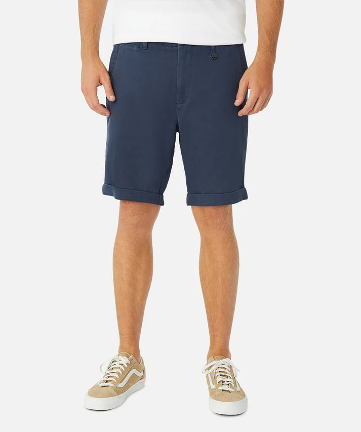 INDUSTRIE THE RINSE DRIFTER SHORT – MID INDIGO