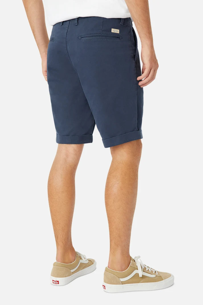 INDUSTRIE THE RINSE DRIFTER SHORT – MID INDIGO