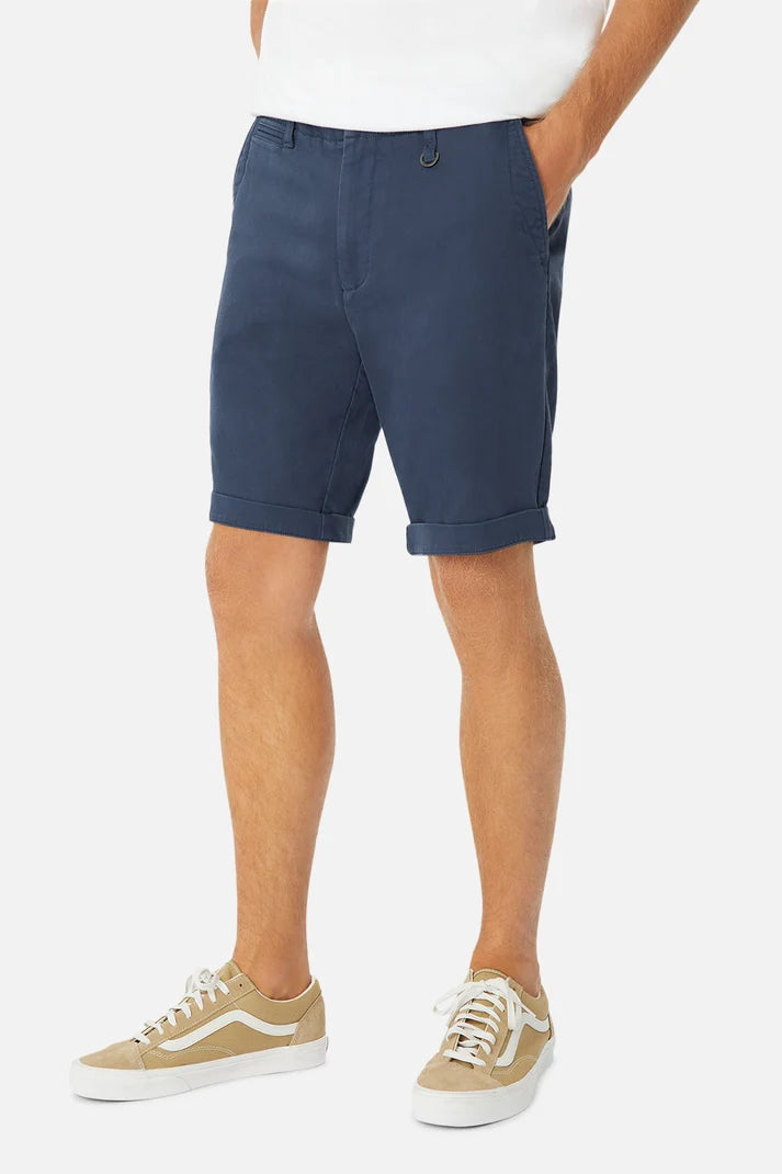 INDUSTRIE THE RINSE DRIFTER SHORT – MID INDIGO
