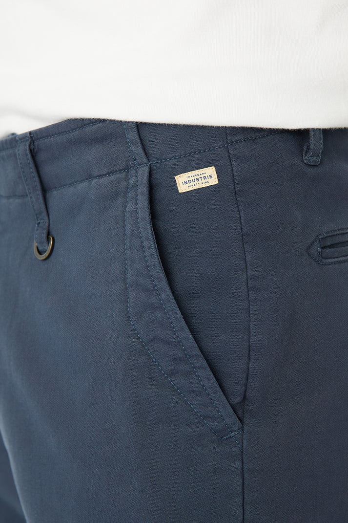 INDUSTRIE THE RINSE DRIFTER SHORT – MID INDIGO