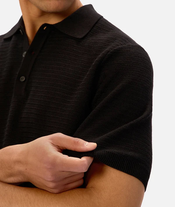INDUSTRIE RONDELLA POLO - BLACK