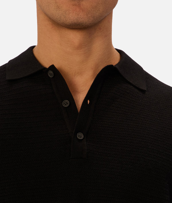 INDUSTRIE RONDELLA POLO - BLACK